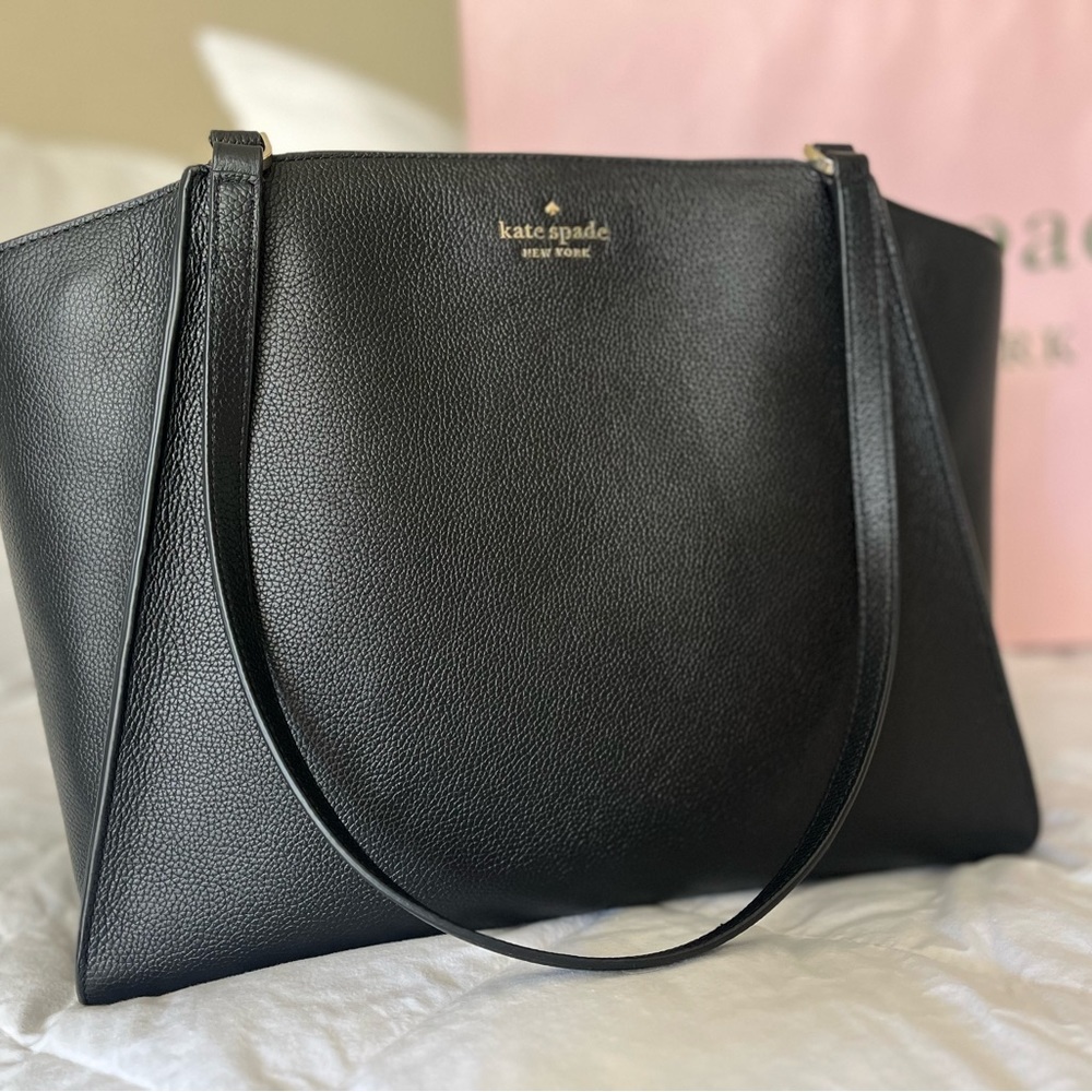 Kate Spade pebbles leather bag with latptop/tablet case